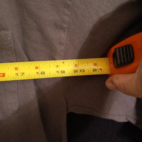 GUY HARVEY PIRATES W SHARKS SCENE GREY LONG SLEEVE T SHIRT SZ L - Picture 6 of 7